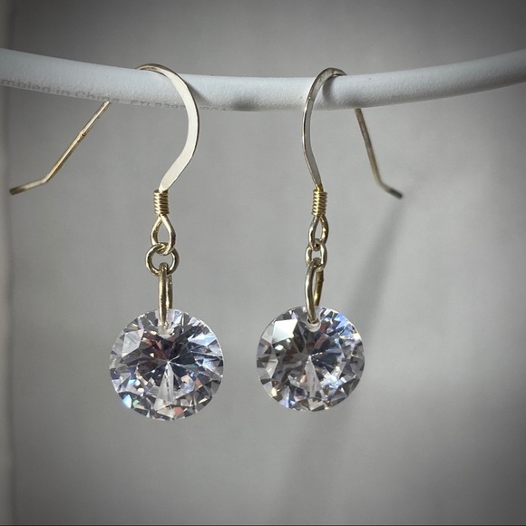 Jewelry - Handcrafted earrings made with CZ cubic zirconia
